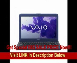 Sony VAIO VPCEG34FX/L 14-Inch Laptop (Blue)