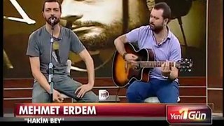 Mehmet Erdem   Canlı yayında ses çatlaması