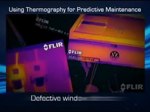 FLIR T440 Thermal Imaging IR Camera Predictive Maintenence Applications