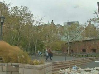 Le sud de Manhattan paralysé