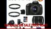 Canon EOS Rebel T4i 18 MP CMOS APS-C Digital SLR Camera with 3.0-Inch LCD and EF-S 18-55mm f/3.5-5.6 IS Lens & Canon 55-250 IS (2 Lens Kit!!!!) + 32GB Memory+ 2 Extra Batteries + Charger + 3 Piece Filter Kit + UV Filter + Full Size Tripod + Case +Acc