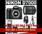 Nikon D7000 16.2 MP Digital SLR Camera Body with 18-200mm VR II Lens   16GB Card   Filter   Backpack Case   Tripod   Accessory Kit