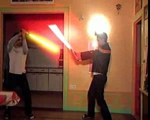 duel au sabre laser