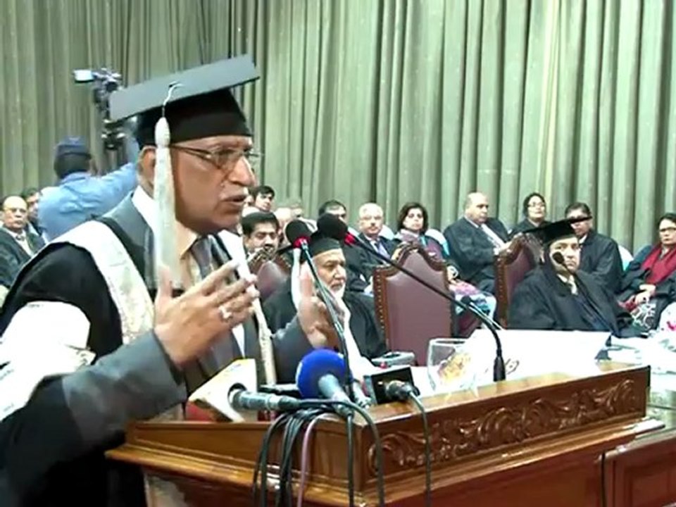Dr. Syed Mujahid Kamran's Speech at PU Convocation 2011