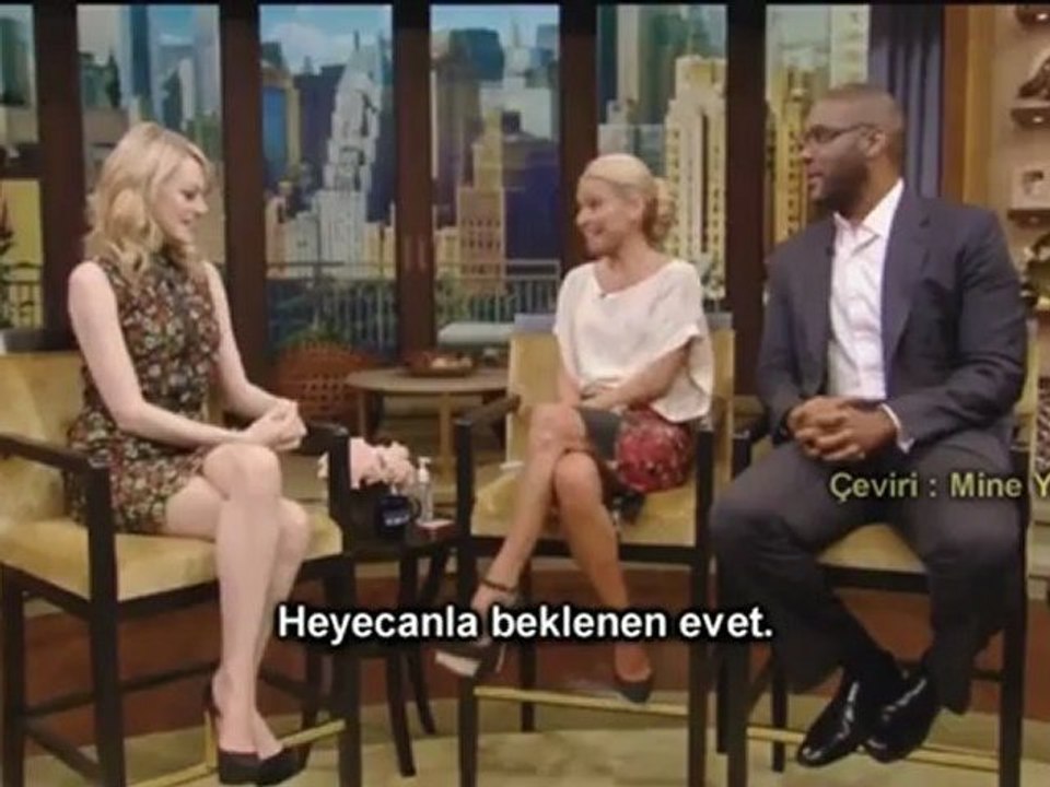 Emma Stone - Live with Kelly - 26.06.2012 - Türkçe Altyazılı