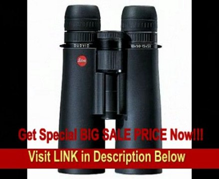 Leica 10+15x50 Duovid Binocular (Black)