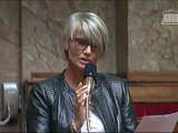 Véronique Massonneau interroge la ministre du Droit des femmes lors du débat sur l'égalité hommes/femmes