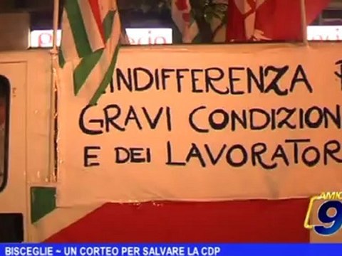 Bisceglie | Un corteo per salvare la CDP