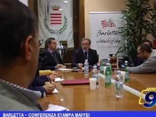 Barletta | Conferenza stampa Maffei