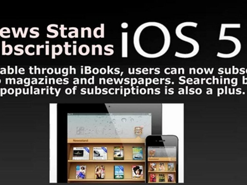 Top 10 New Features Of iPad iOS 5