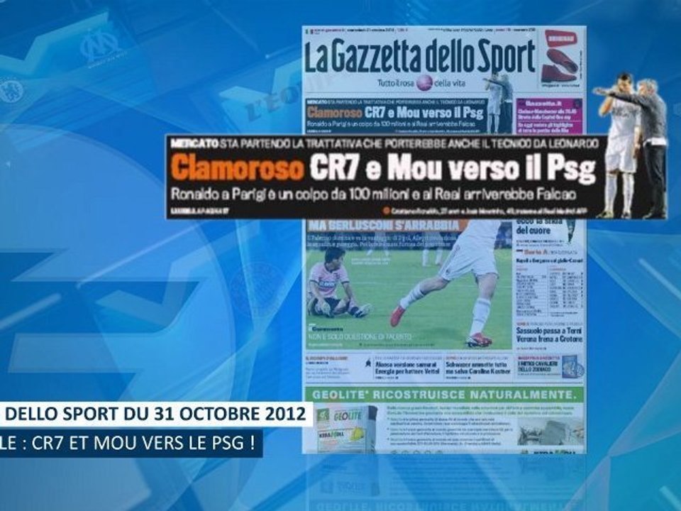 Foot Mercato - La revue de presse - 31 octobre 2012