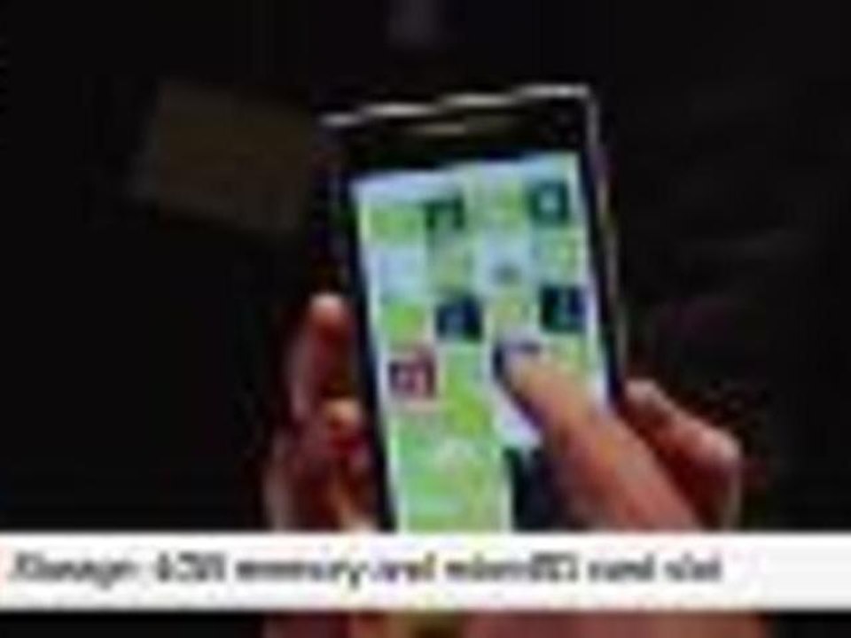 HTC 8S first look video