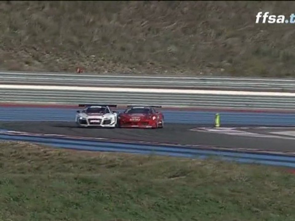GT Tour - Paul Ricard - GT Course 2 - Ortelli et Hallyday pour finir