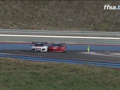 GT Tour - Paul Ricard - GT Course 2 - Ortelli et Hallyday pour finir