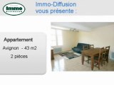 Location Appartement  Avignon  84000 - 43 m2