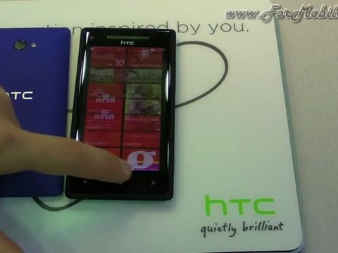 Anteprima italiana di HTC 8X