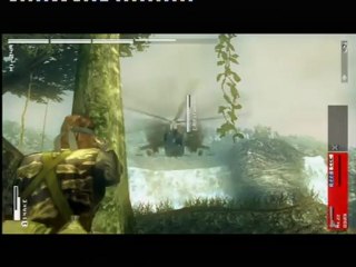 Metal Gear Solid Peace Walker - L'attaque de l'hélico