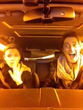 Sandrine et moi en plein délire...