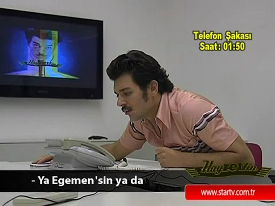 Gerizekalı sevgilim telefon şakası- Hayrettin ' den - www.kekillicivideo.com