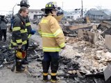 Scène de chaos à New-York après l'ouragan Sandy