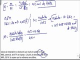 Quimica 1º bachillerato disoluciones ejercicio 20