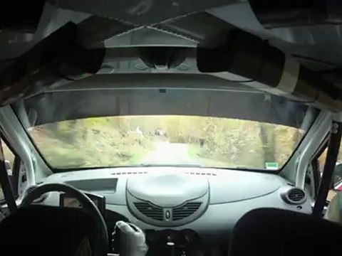 Rallye des cévennes 2012 - ES10 - Tourgueille - Les Plantiers - SALINAS / MICHELI