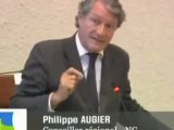 Orientations Budgétaires : l'intervention de Philippe Augier Région Basse Normandie