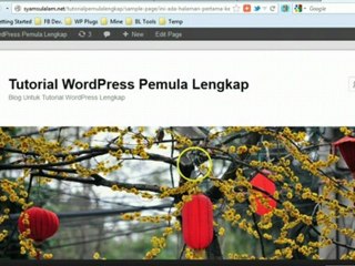 Tutorial WordPress: Cara Membuat Halaman (Page)