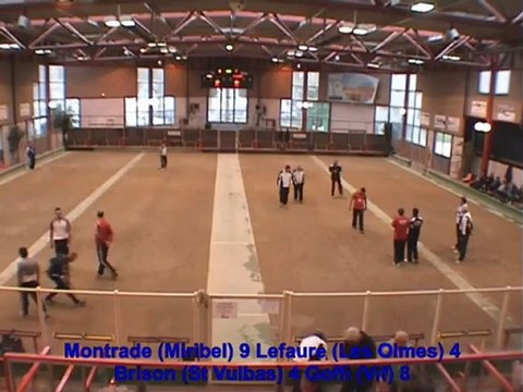 Demi-finales, Coupe Coiro - De Filippis, Grand Prix St Priest, octobre 2012