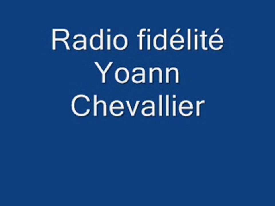 radio fidelité