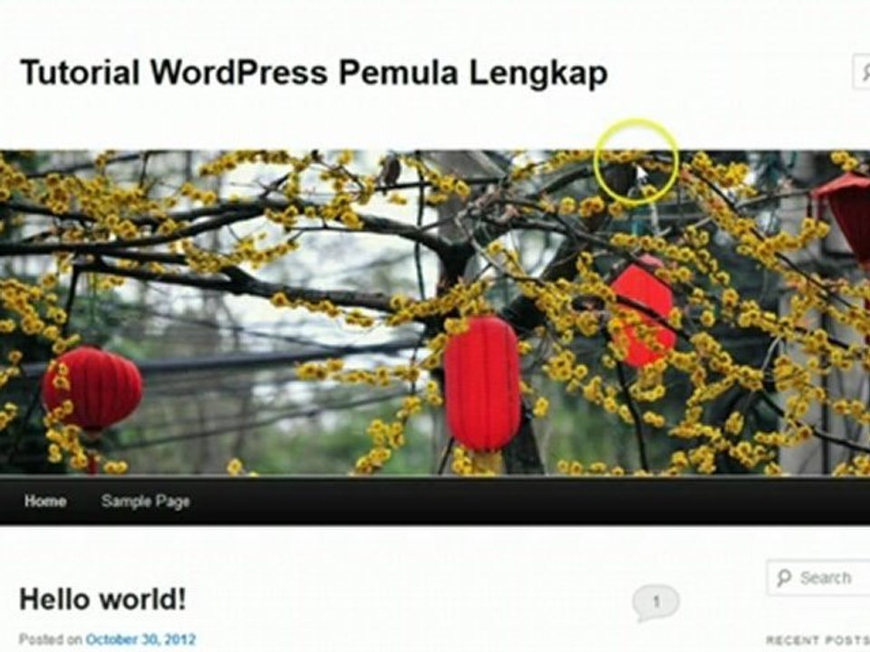 Tutorial WordPress: Cara Login Dashboard dan Menu Utama Dashboard