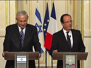 "Pas de condition préalable" pour reprendre les négociations sur le processus de paix (M. Netanyahu)