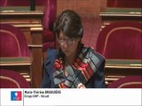 Marie-Thérèse Bruguière, Sénateur de l’Hérault : Restructuration du groupe sanofi-aventis