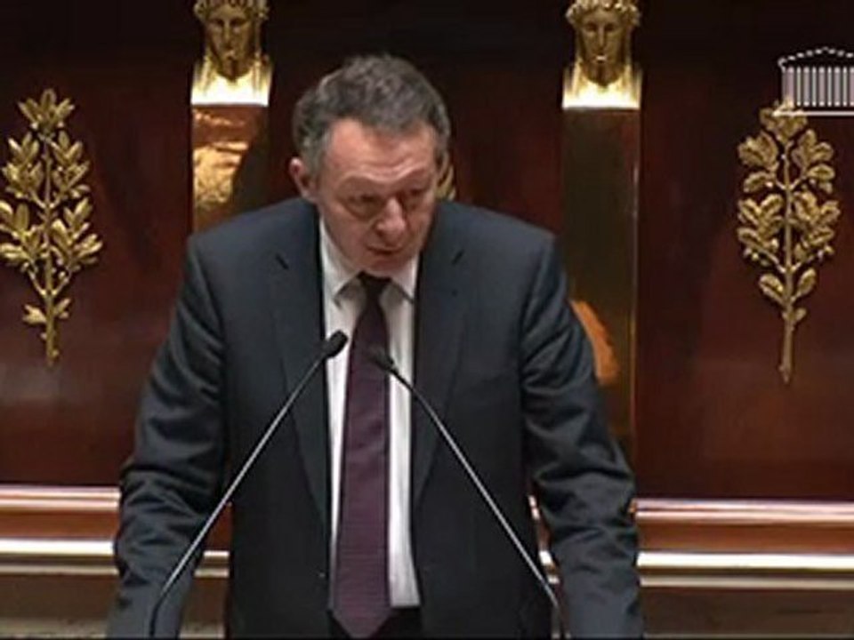 Intervention dans le cadre du PLF 2013.