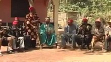 Mr Ibu(John Okafor) & Victor Osuagwu afraid of Osuofia(Nkem Owoh)...(ofornaogu1_7)
