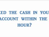 1 hour payday loan - Payday Loans UK