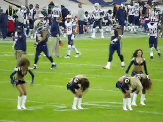 ST Louis Rams Cheerleaders in London 2012 2