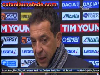 Pulvirenti nel prepartita sky di CT-UD