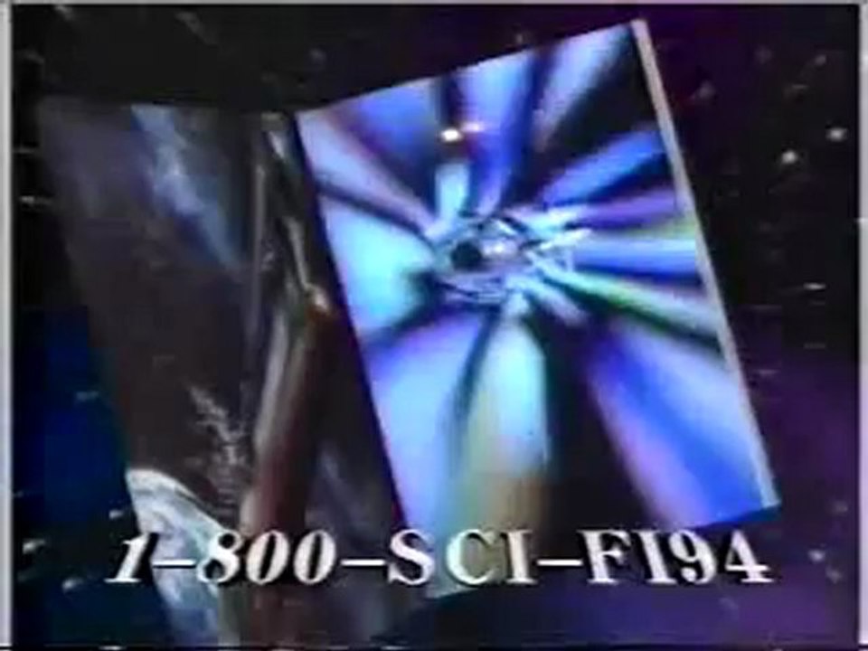 1995 Sci-Fi Channel Online and Sci-Fi Entertainment Magazine Ads