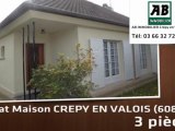 A vendre - maison - CREPY EN VALOIS (60800) - 3 pièces