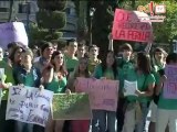 El Puerto - Protestas estudiantiles contra los recortes en educación