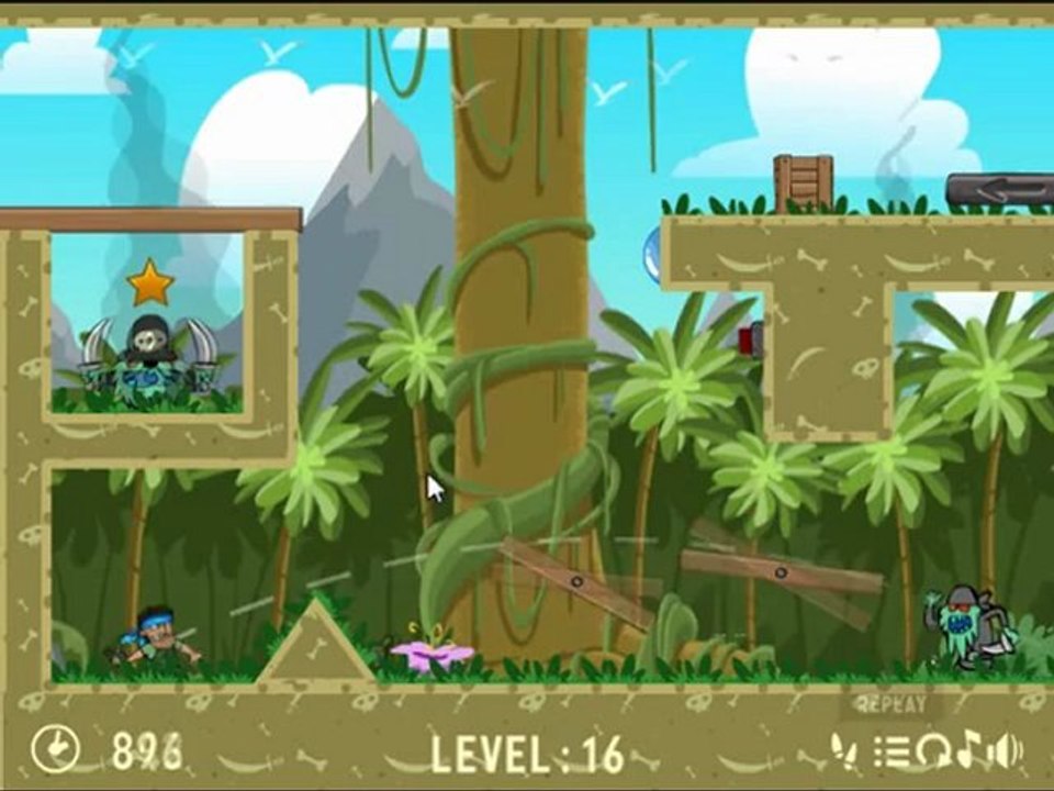 Jungle Wars Walkthrough - Levels 1-20