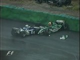 Montoya and Pizzonia Crash in Brazil 2003