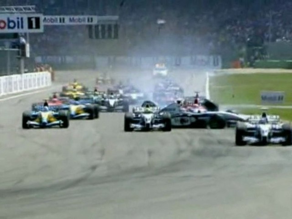Formula 1 Germany 2003 Crash Start