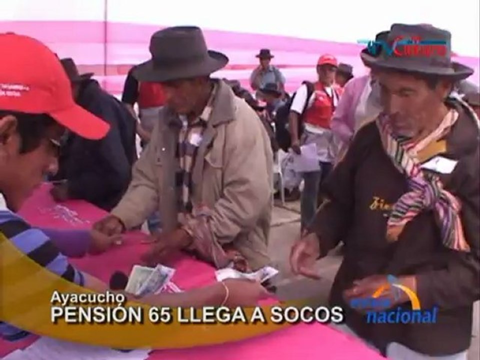 Ayacucho: Pobladores de Socos acceden a Pension 65 y recibieron atencion medica