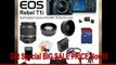 SPECIAL DISCOUNT Canon EOS Rebel T1i SLR Digital Camera Kit with 18-55mm Lens + SSE PRO Shooter Deluxe Carrying Case, Batteries, Lens, Flash & Tripod Complete Accessories Package