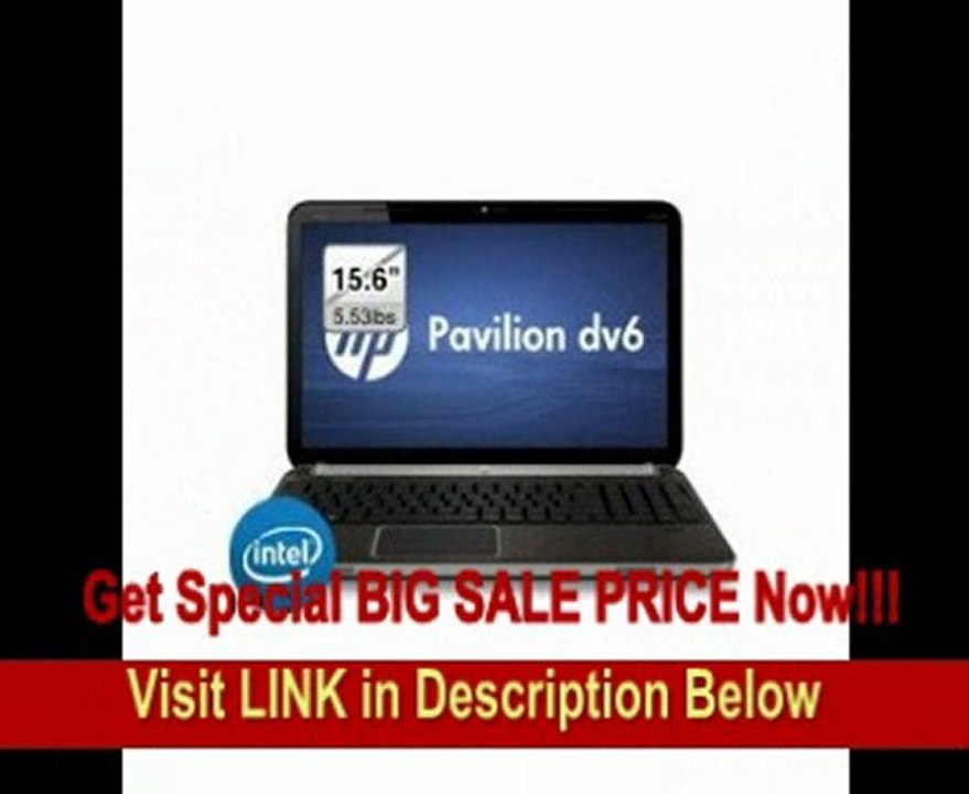 HP Pavilion dv6t Quad Edition Laptop - Windows 7 Home Premium 64-bit, 2nd generation Intel Core i7-2630QM 2.0 GHz, 6GB DDR3 Ram, 750GB HD, 2GB ATI Mobility Radeon HD 6770M GDDR5 graphics, BLURAY player with SuperMulti 8X DVD+/-R/RW, 15.6 diagonal FOR SALE