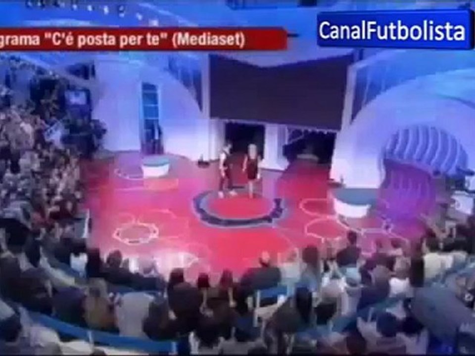 Cristiano Ronaldo acts as a family therapist on an Italian TV show