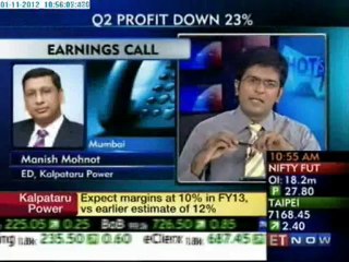 ET Now - Kalpataru Power Q2 Earnings call