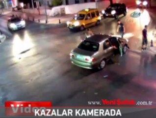 Trafik kazaları kamerada